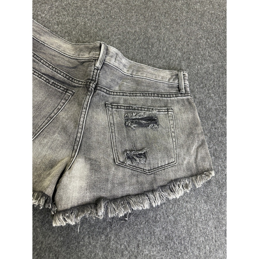 We The Free People Loving Good Vibrations Shorts Cutoff Size 27 Distressed - Picture 13 of 16